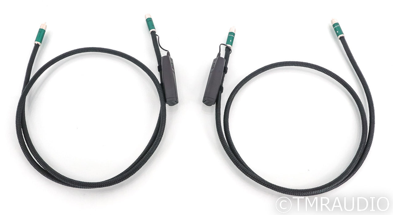 AudioQuest Columbia RCA Cables; 1.5m Pair Interconnects; 72v DBS