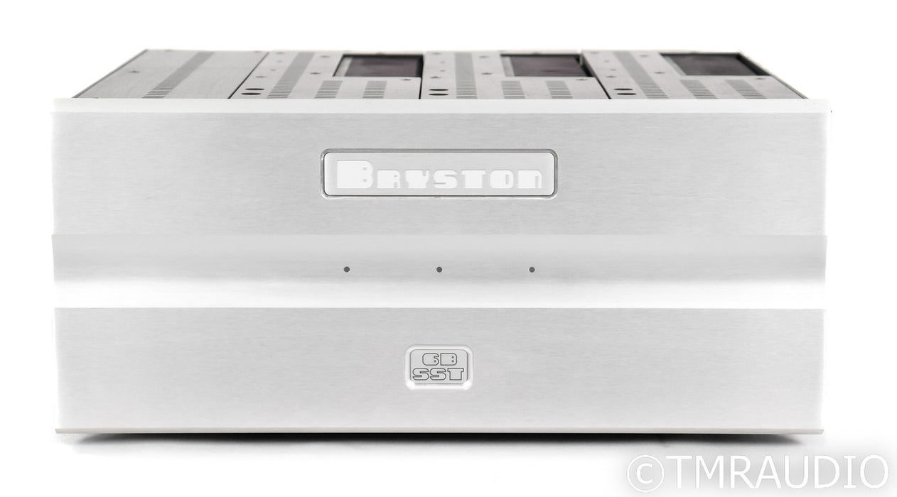 Bryston 6BSST 3-Channel Power Amplifier; 6B-SST; Silver