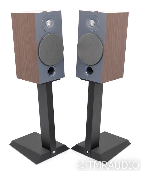 Focal Chora 806 Bookshelf Speakers w/ Stands; Dark Wood Pair