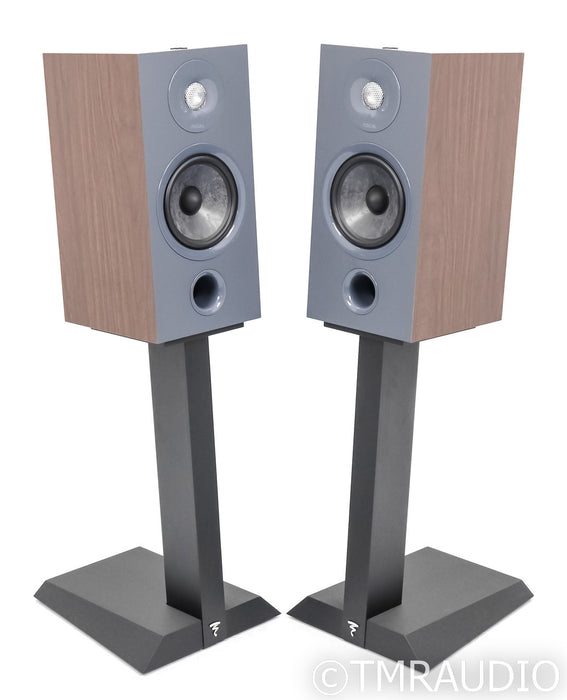 Focal Chora 806 Bookshelf Speakers w/ Stands; Dark Wood Pair
