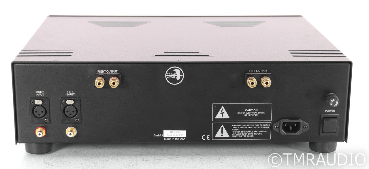 Rogue Audio Hydra Stereo Tube Hybrid Power Amplifier; Black