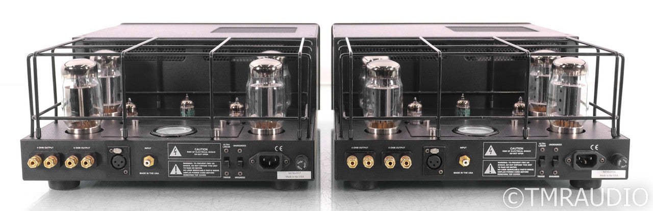 Rogue M150 Mono Tube Power Amplifiers; M-150; Black Pair