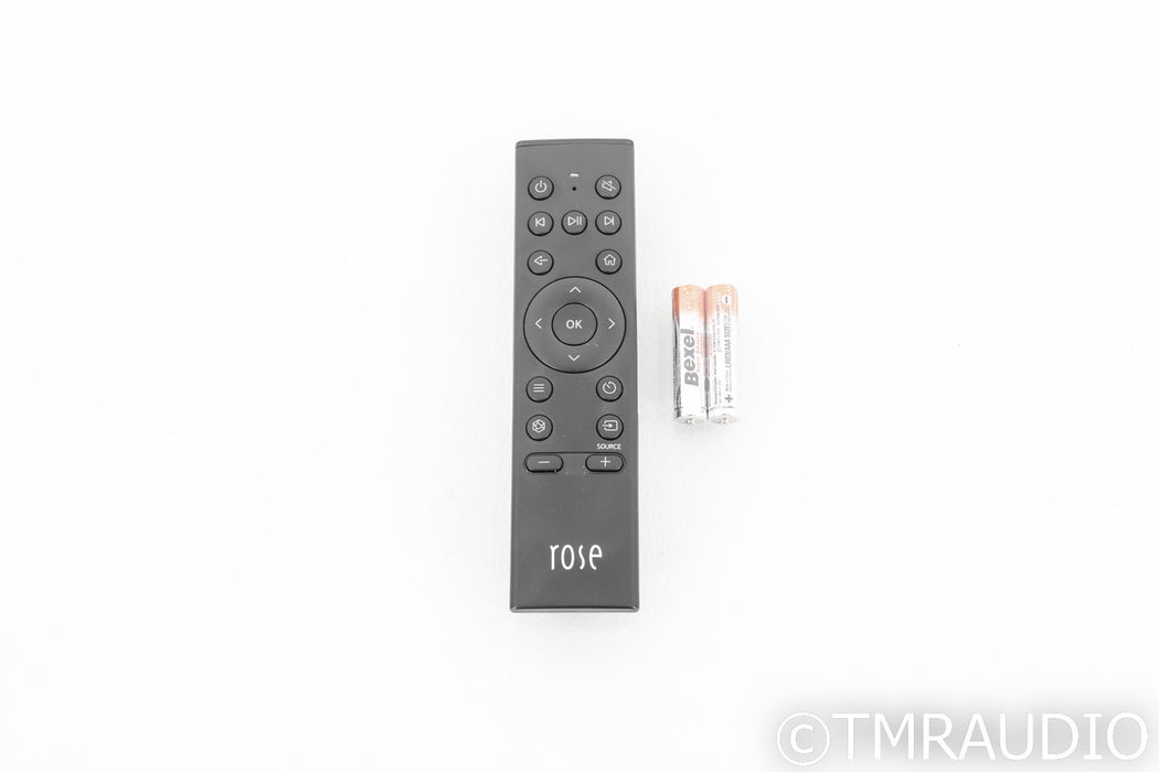 HiFi Rose RS250 Network Streamer; Remote; Silver