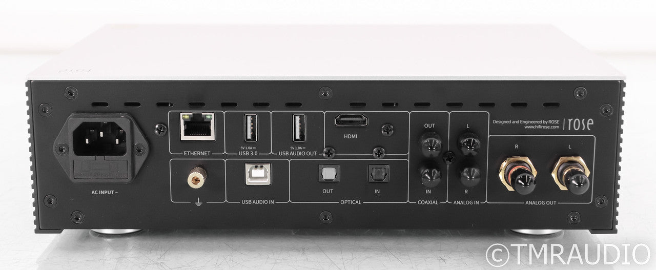 HiFi Rose RS250 Network Streamer; Remote; Silver