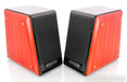 Usher BE-718 Bookshelf Speakers; BE718; Compass; Black & Cherry Pair