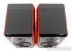 Usher BE-718 Bookshelf Speakers; BE718; Compass; Black & Cherry Pair