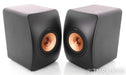 KEF LS50 Meta Bookshelf Speakers; Black Pair; LS-50