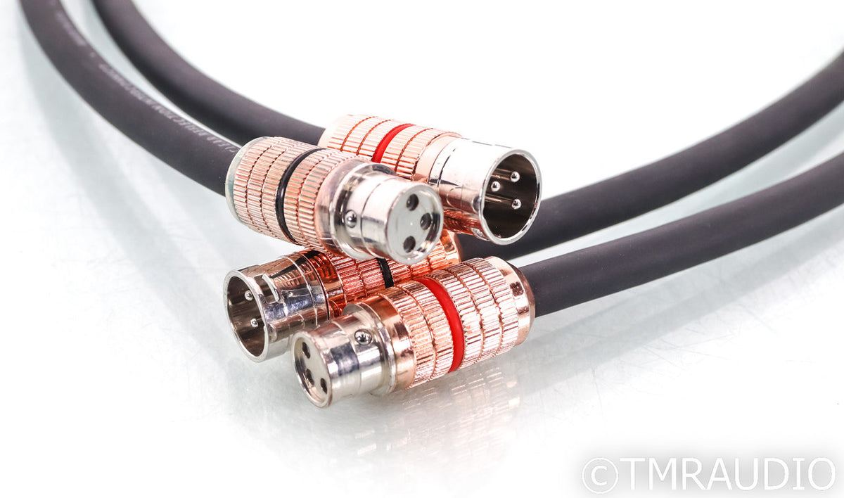 Cardas Clear Reflection XLR Cables; 1m Pair Balanced Interconnects ...