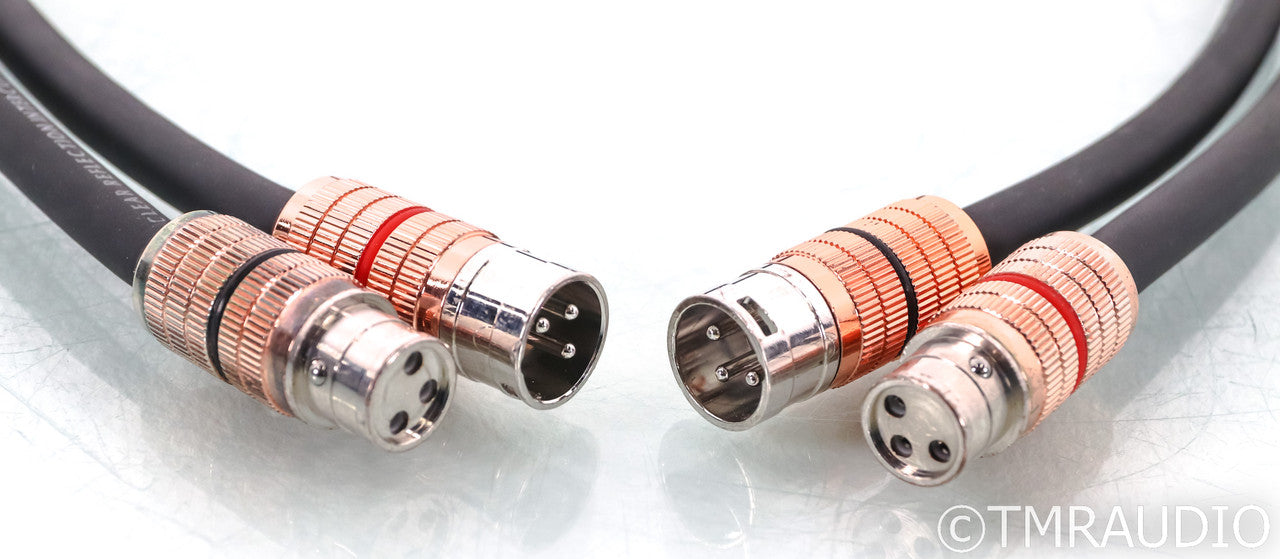 Cardas Clear Reflection XLR Cables; 1m Pair Balanced Interconnects