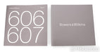 B&W 606 Bookshelf Speakers; Black Pair