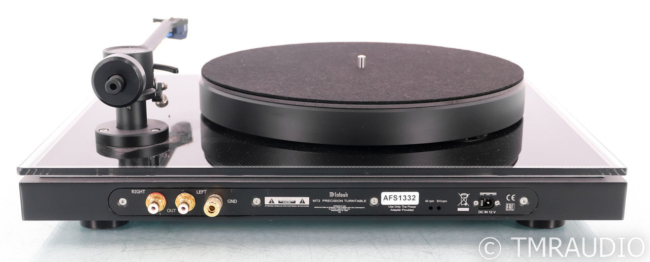 McIntosh MT2 Belt-Drive Turntable; MT-2; Sumiko Blue Point No. 3 MC Cartridge