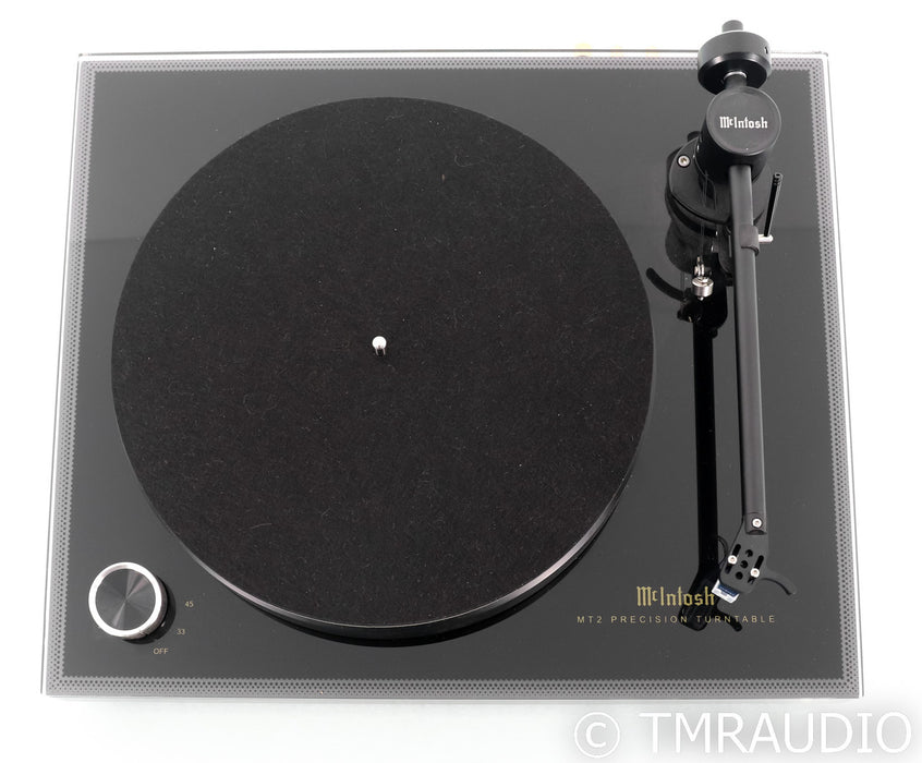 McIntosh MT2 Belt-Drive Turntable; MT-2; Sumiko Blue Point No. 3 MC Cartridge