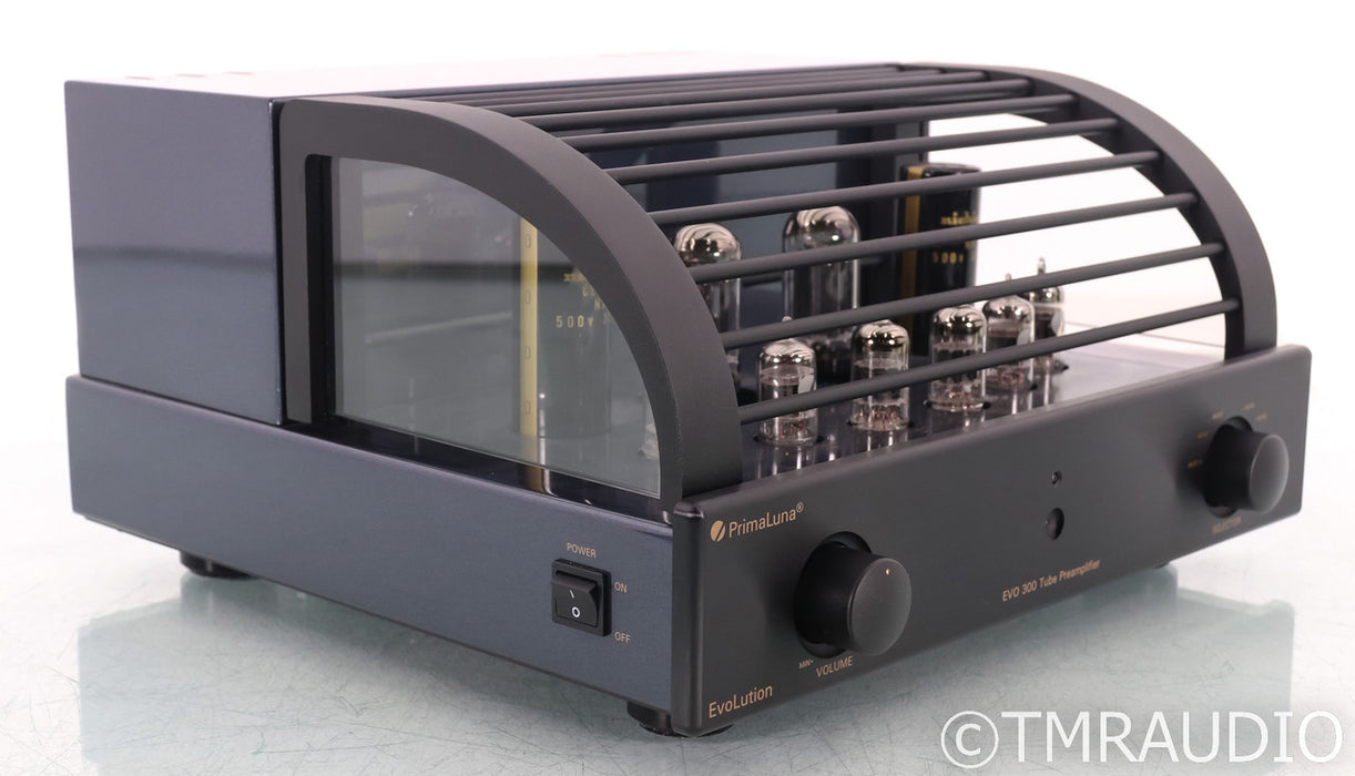 PrimaLuna EvoLution EVO 300 Stereo Tube Preamplifier; Black; Remote