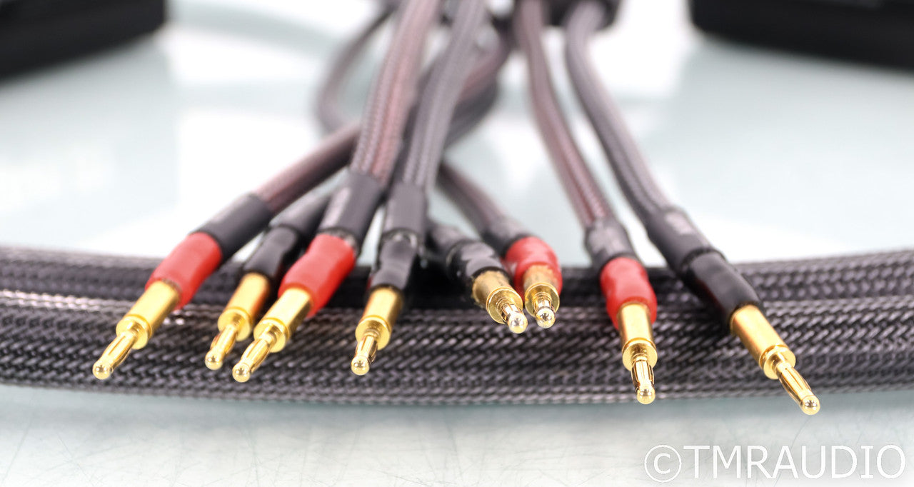 MIT Shotgun S1S Speaker Cables; 8ft Pair