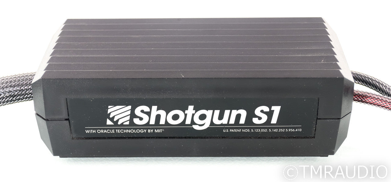 MIT Shotgun S1S Speaker Cables; 8ft Pair