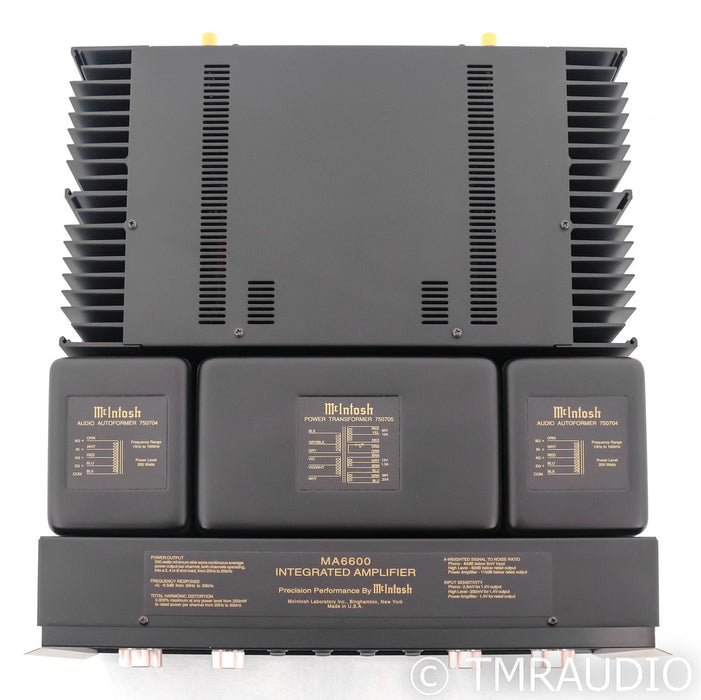 McIntosh MA6600 Integrated Amplifier; MA6600; Remote; MM Phono