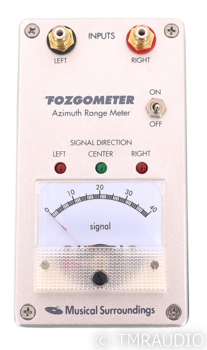 Musical Surroundings Fozgometer Azimuth Range Meter