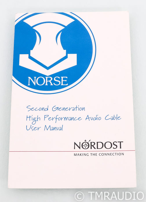 Nordost Heimdall 2 RCA Cables; 1m Pair Interconnects