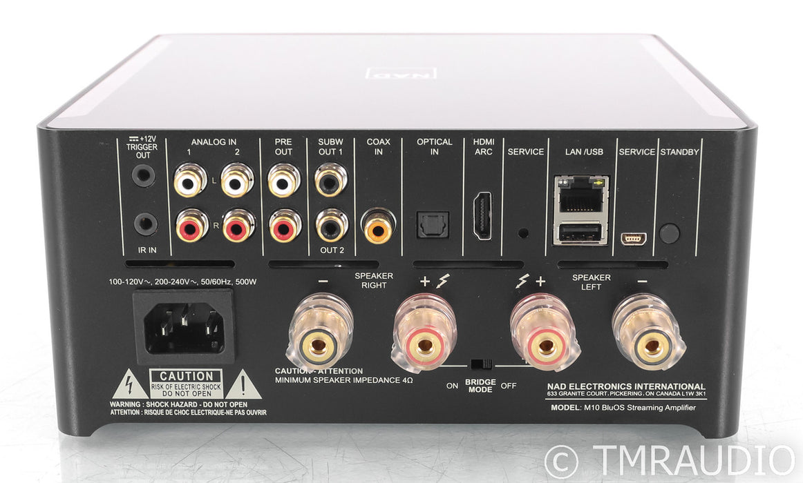 NAD Masters M10 Streaming Integrated Amplifier; M-10; Bluetooth