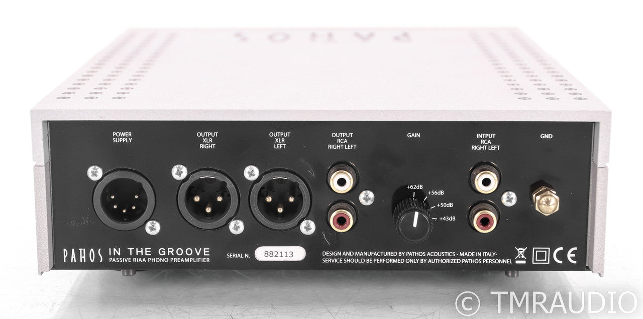 Pathos In The Groove MM / MC Phono Preamplifier; Silver