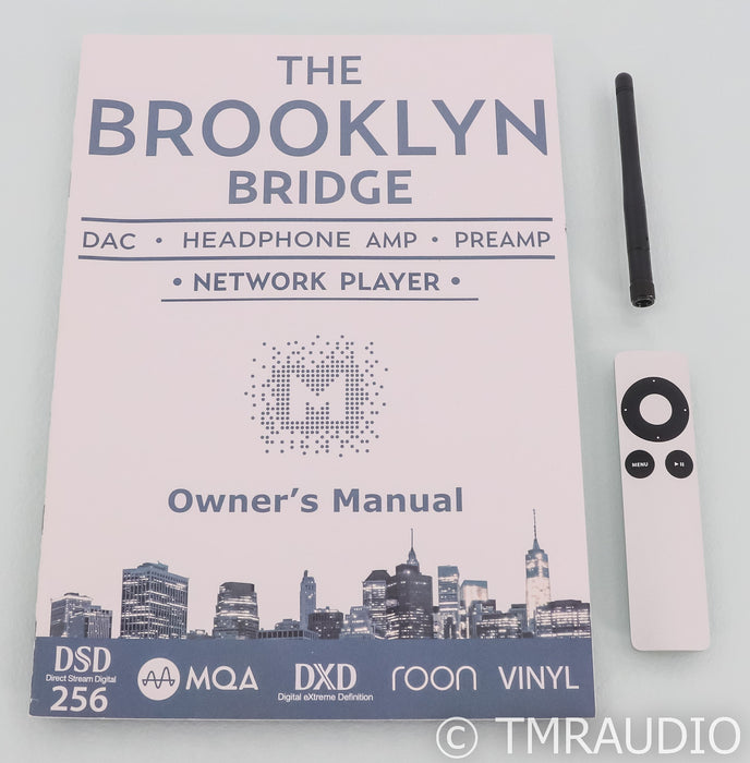Mytek Brooklyn Bridge Wireless Streaming DAC; Black; Remote