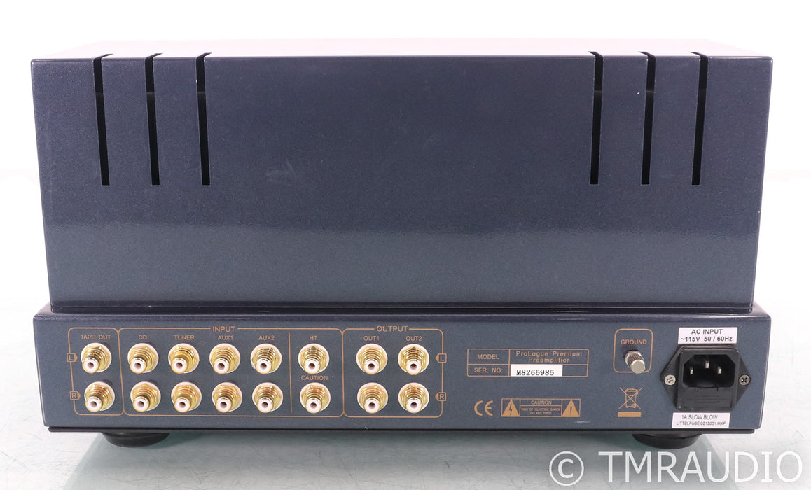PrimaLuna ProLogue Premium Stereo Tube Preamplifier; Silver