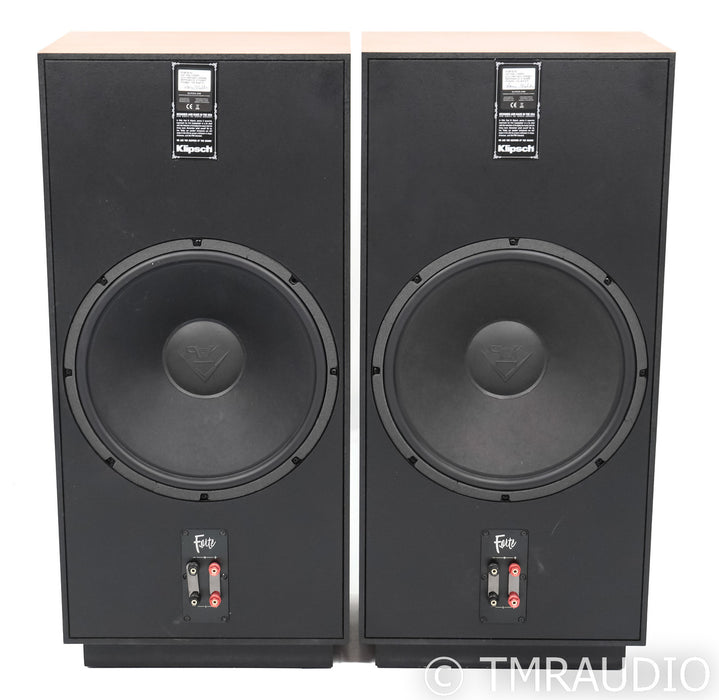 Klipsch Forte IV Floorstanding Speakers; Cherry Pair