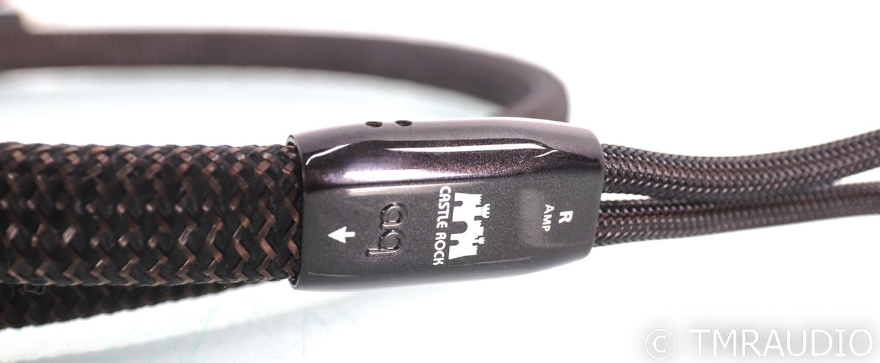AudioQuest Castle Rock Speaker Cables; 5ft Pair; 72v DBS