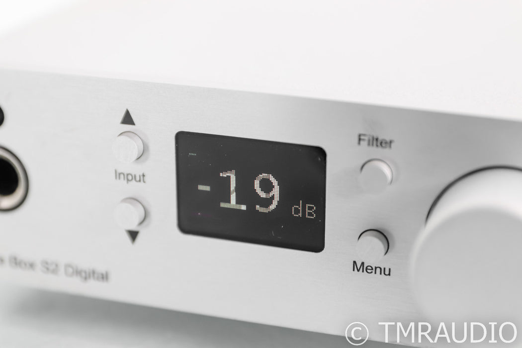 Pro-Ject Pre Box S2 DAC; Silver; Remote; D/A Converter