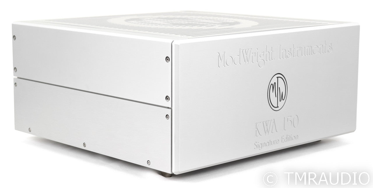 ModWright KWA150SE Stereo Power Amplifier; Silver; Signature Edition (Open Box)