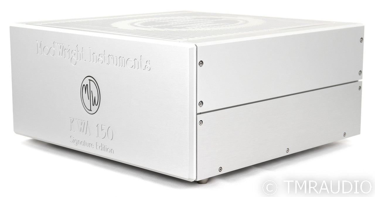 ModWright KWA150SE Stereo Power Amplifier; Silver; Signature Edition (Open Box)