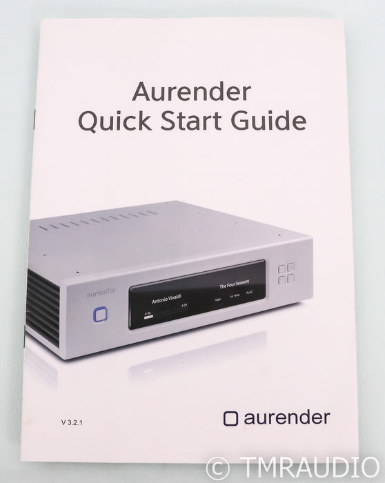 Aurender N10 Network Streamer / Server; 4TB HDD; N-10; Black
