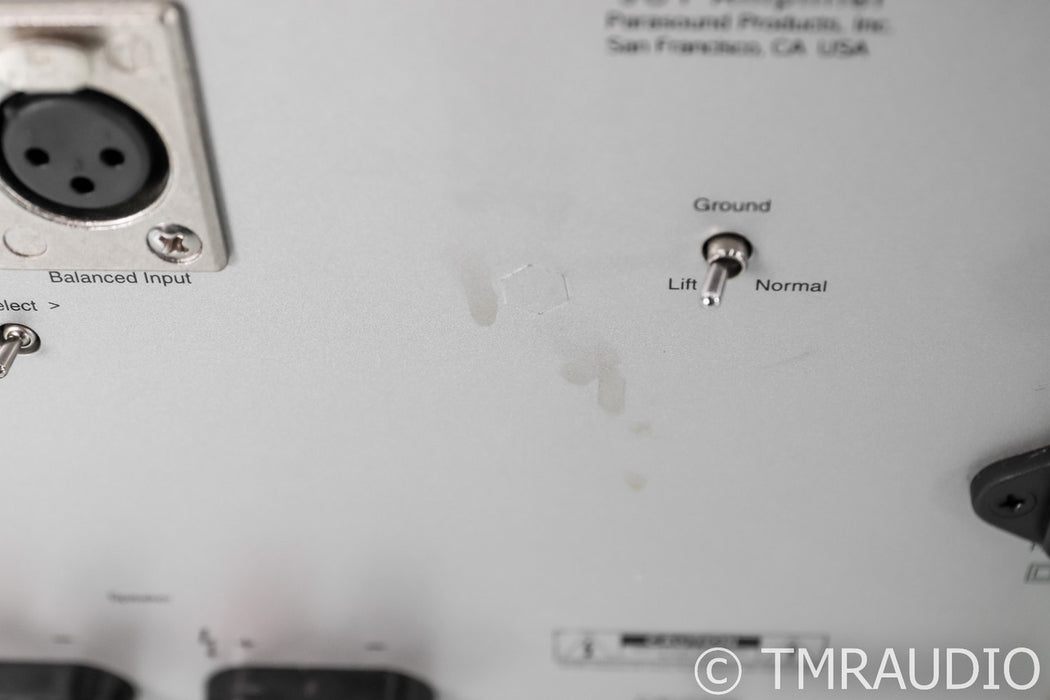 Parasound Halo JC1 Mono Power Amplifiers; JC-1; Silver Pair