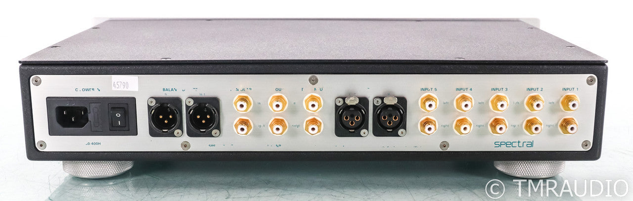 Spectral Audio DMC-30SL Studio Reference Stereo Preamplifier; DMC30SL; Remote