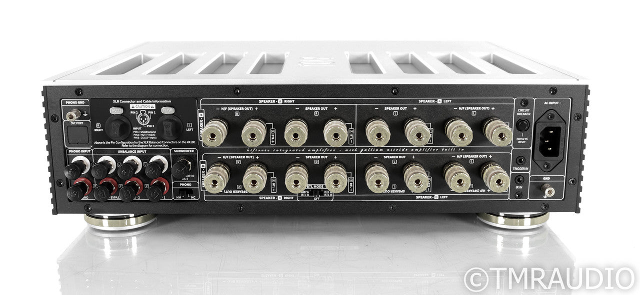 HiFi Rose RA180 Stereo Integrated Amplifier; Remote; MM / MC Phono (Open Box)