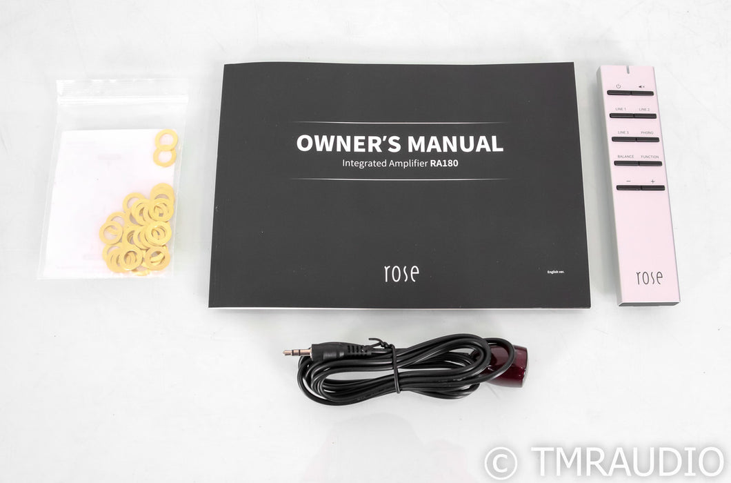 HiFi Rose RA180 Stereo Integrated Amplifier; Remote; MM / MC Phono (Open Box)