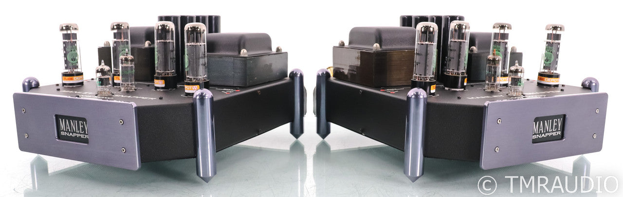 Manley Snapper Mono Tube Power Amplifiers; Black Pair