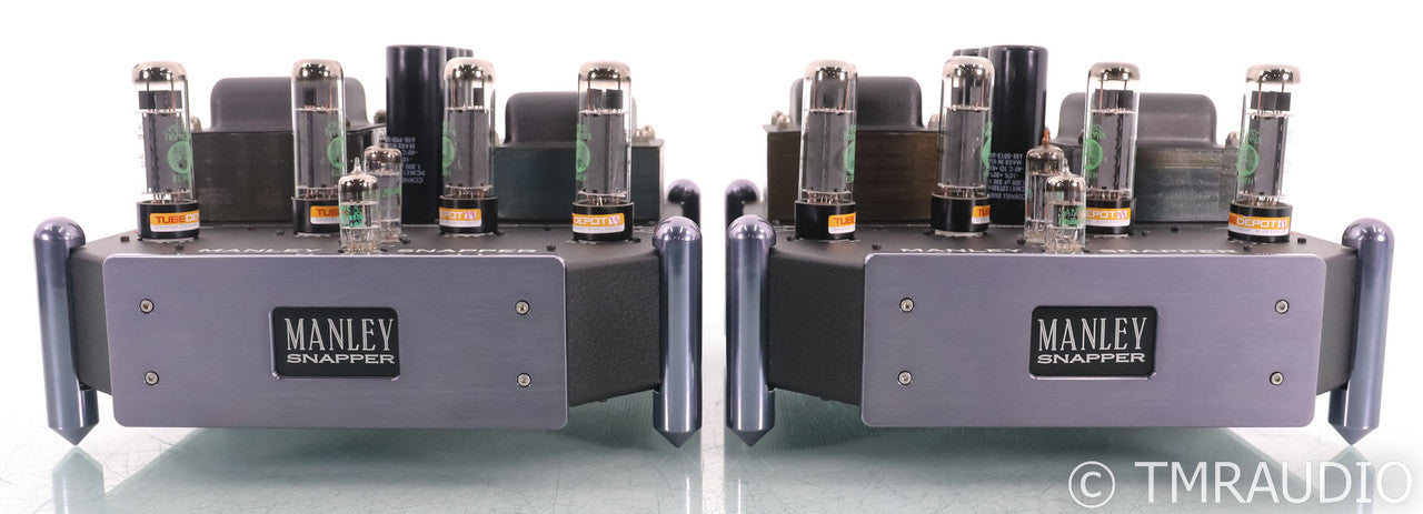 Manley Snapper Mono Tube Power Amplifiers; Black Pair