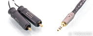 Kimber Kable CQ-Mini-HB 3.5mm TRS to RCA Cable; CQMiniHB; 0.5m