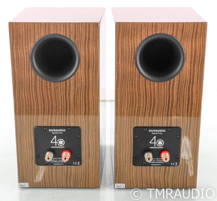 Dynaudio Special Forty Bookshelf Speakers; 40th Anniversary; Ebony Wave