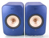 KEF LSX II Powered Wireless Bookshelf Speakers; WiFi; Google; Cobalt Blue Pair