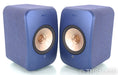 KEF LSX II Powered Wireless Bookshelf Speakers; WiFi; Google; Cobalt Blue Pair