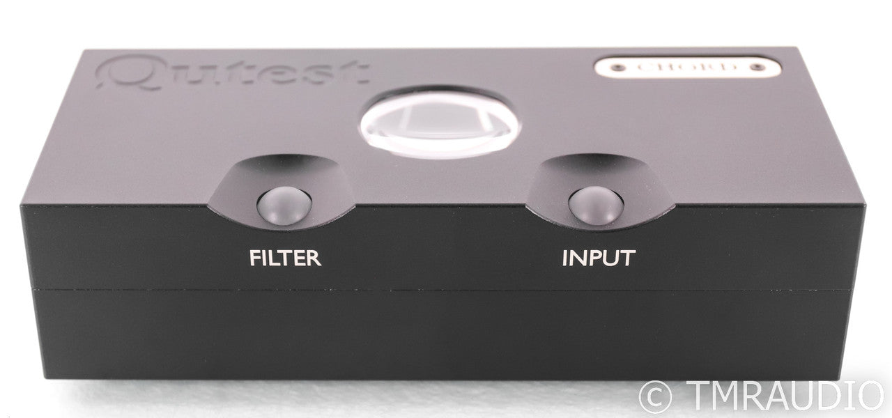 Chord Electronics Qutest DAC; Black; D/A Converter