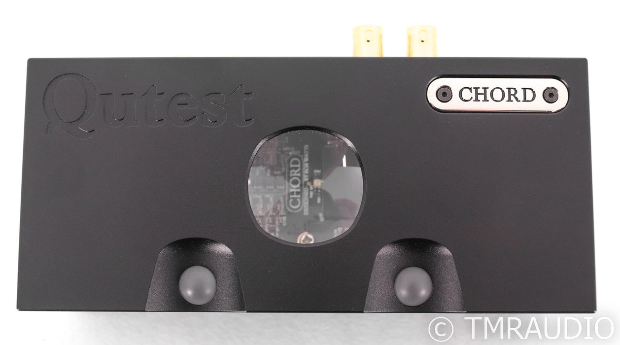 Chord Electronics Qutest DAC; Black; D/A Converter