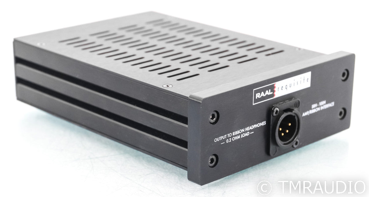 RAAL Requisite SR1a Ribbon Headphones; SRH-100H Amplifier Interface