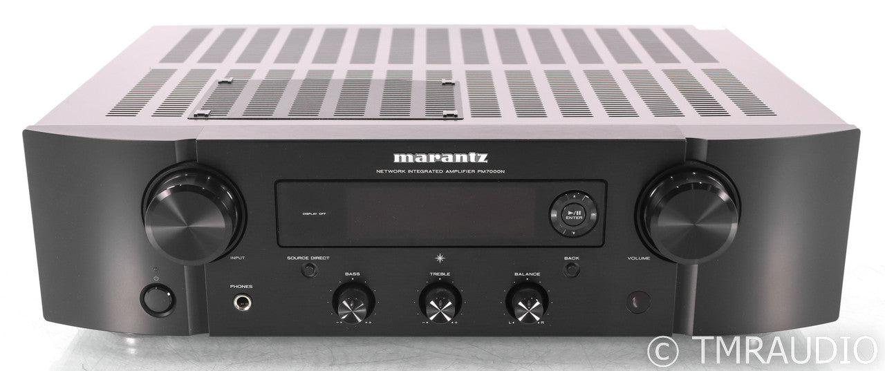 Marantz PM7000N Wireless Streaming Integrated Amplifier; Black; Remote
