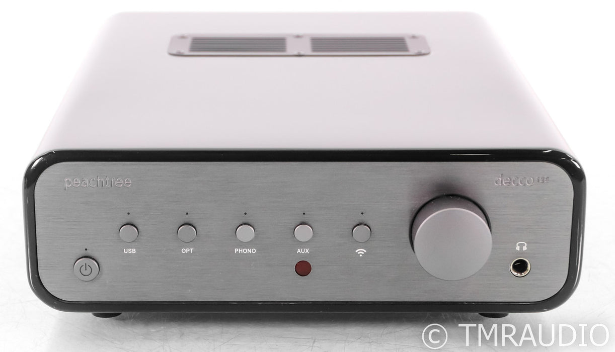 Peachtree Decco125 Wireless Streaming Integrated Amplifier; Piano Black; Remote