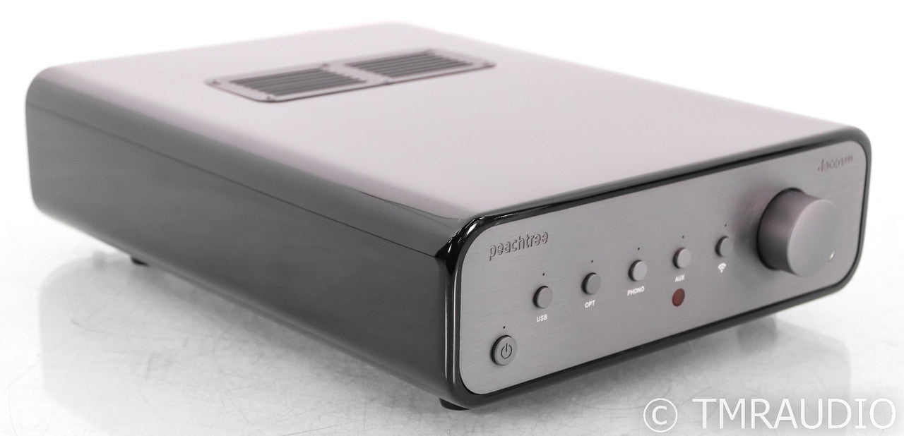 Peachtree Decco125 Wireless Streaming Integrated Amplifier; Piano Black; Remote