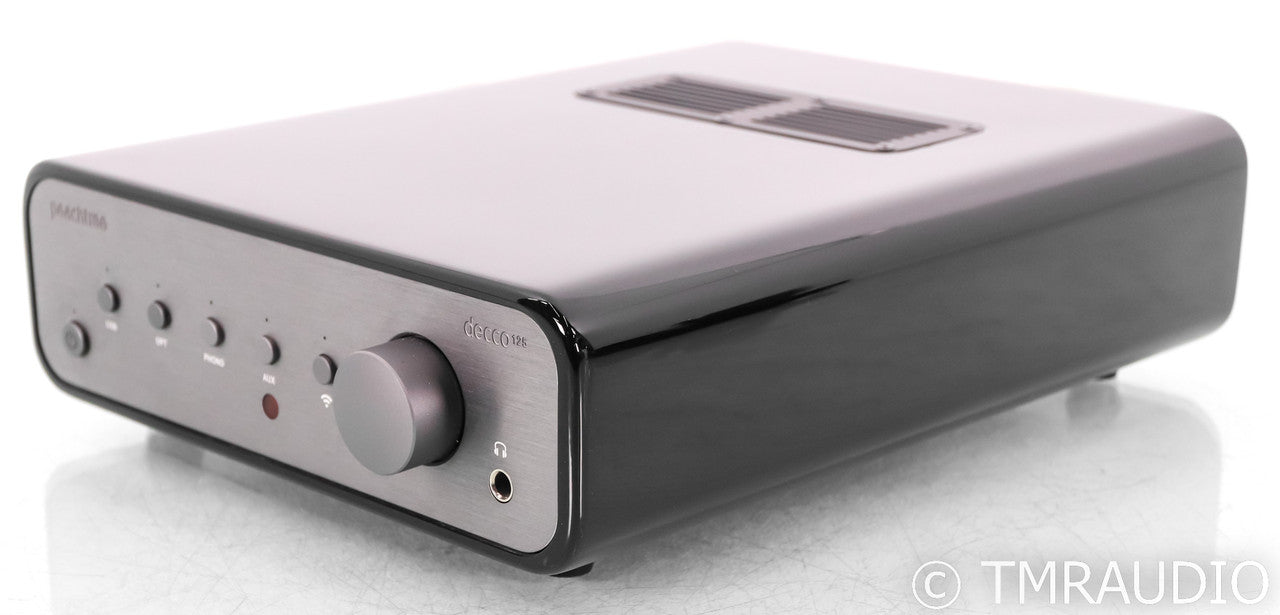 Peachtree Decco125 Wireless Streaming Integrated Amplifier; Piano Black; Remote