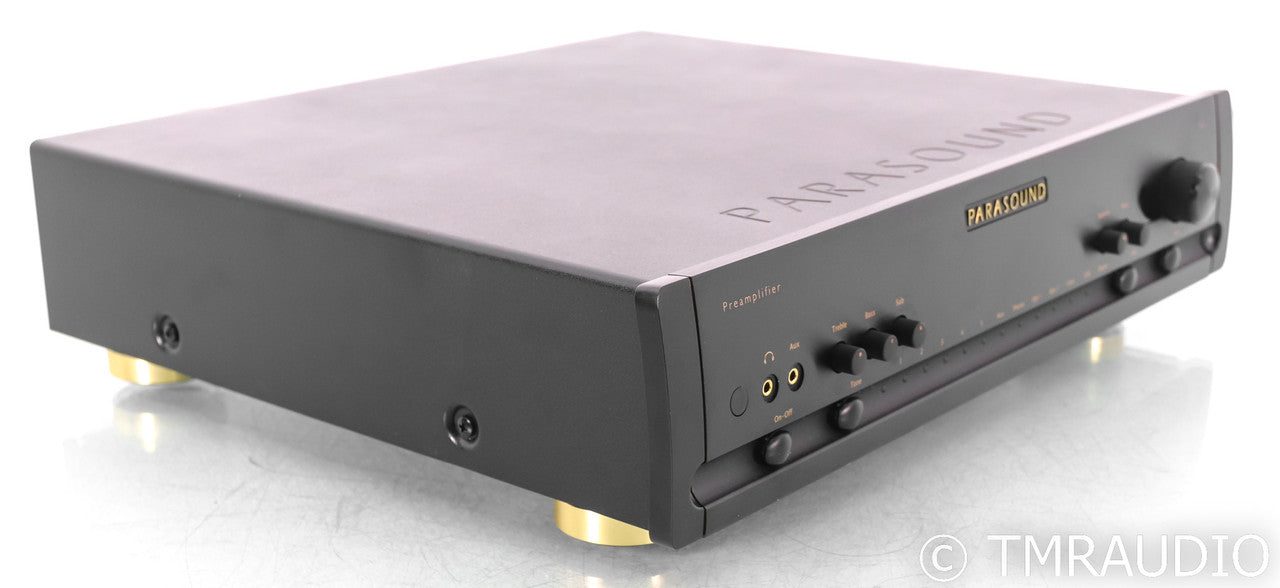 Parasound P6 2.1 Channel Preamplifier; P-6; Black; Remote
